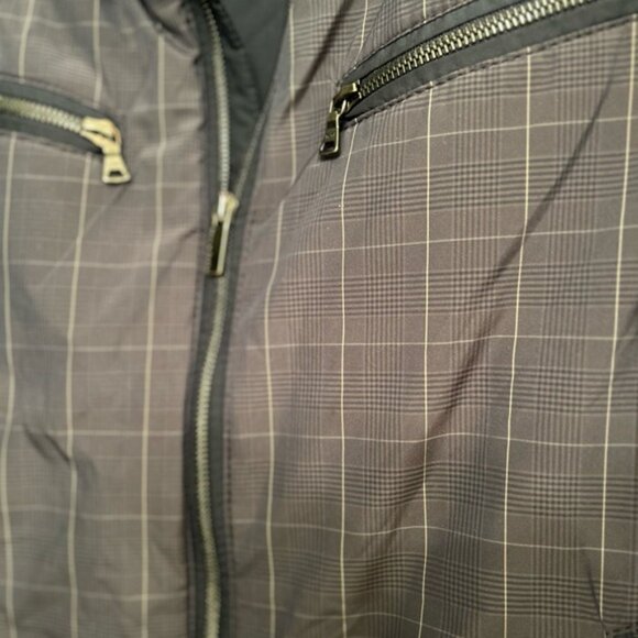 Men's Gray Checkered Zip Jacket Paul & Shark - Picture 13 of 16